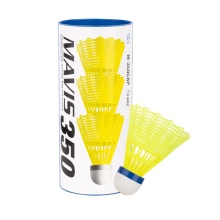 Yonex Badmintonbälle Mavis 350 Nylon gelb Dose 3er